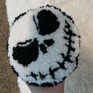mini jack skellington rug